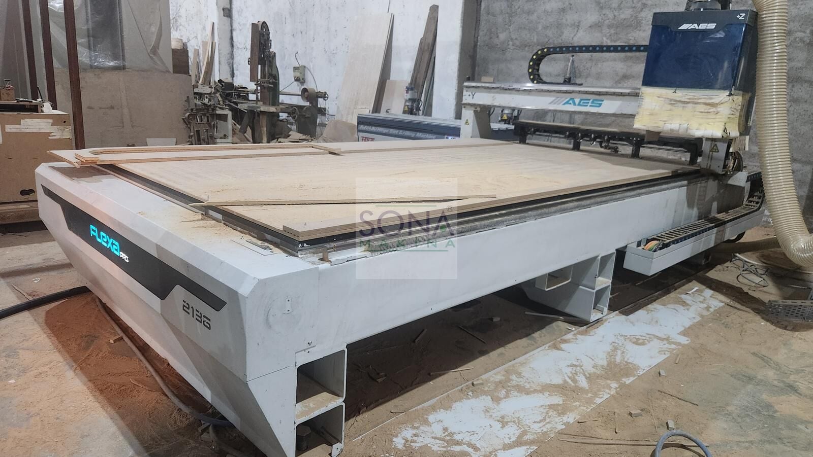 Aes Flexa Pro 2136 Flat Düz Tabla Cnc (2021) İLK EL