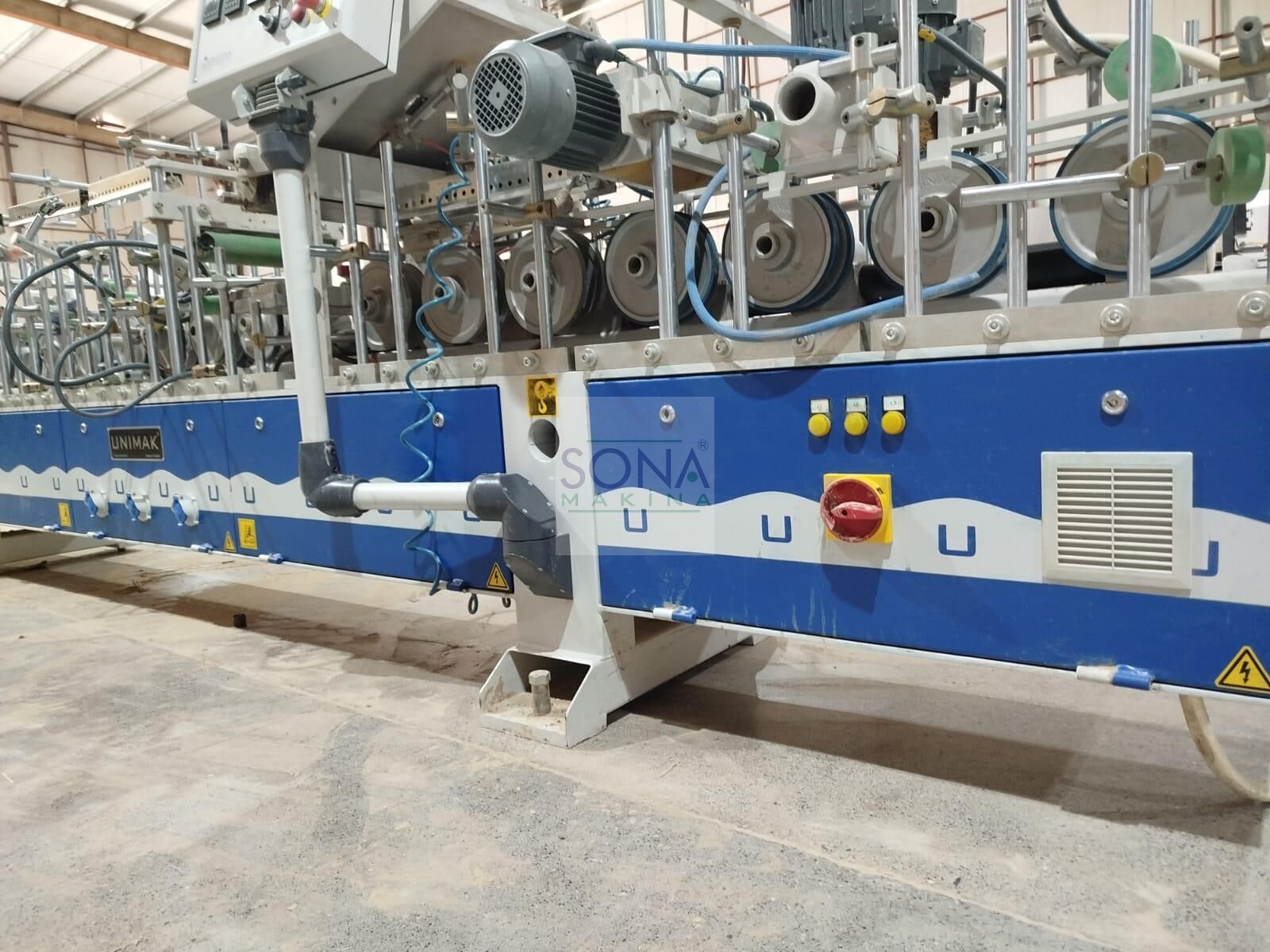 UNIMAK PW35F5E Eva Profil Sarma Makinesi (2016)