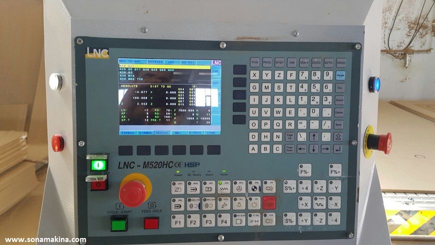 TOSKAR GEMINI DÜZ TABLA CNC