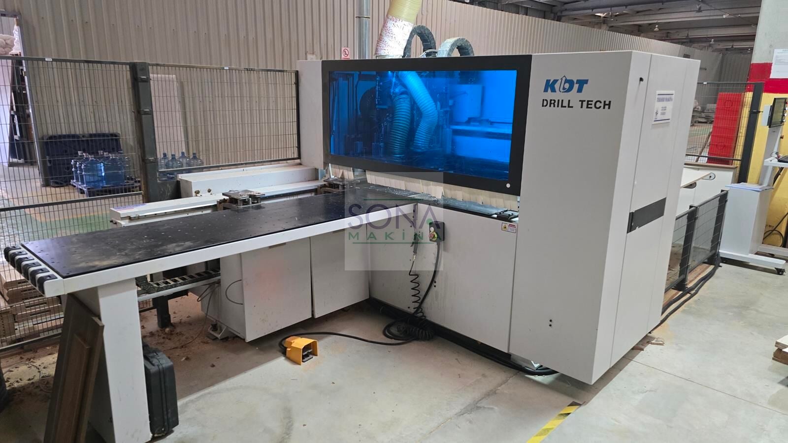 Kdt Drilltech KD-612K Cnc Delik Makinesi 1+1 (2022) İLK EL
