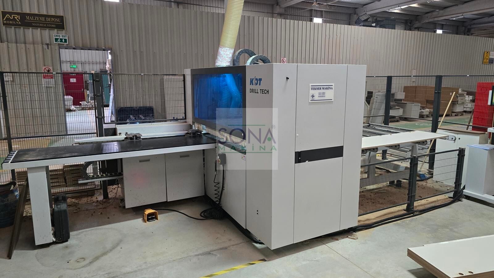 Kdt Drilltech KD-612K Cnc Delik Makinesi 1+1 (2022) İLK EL