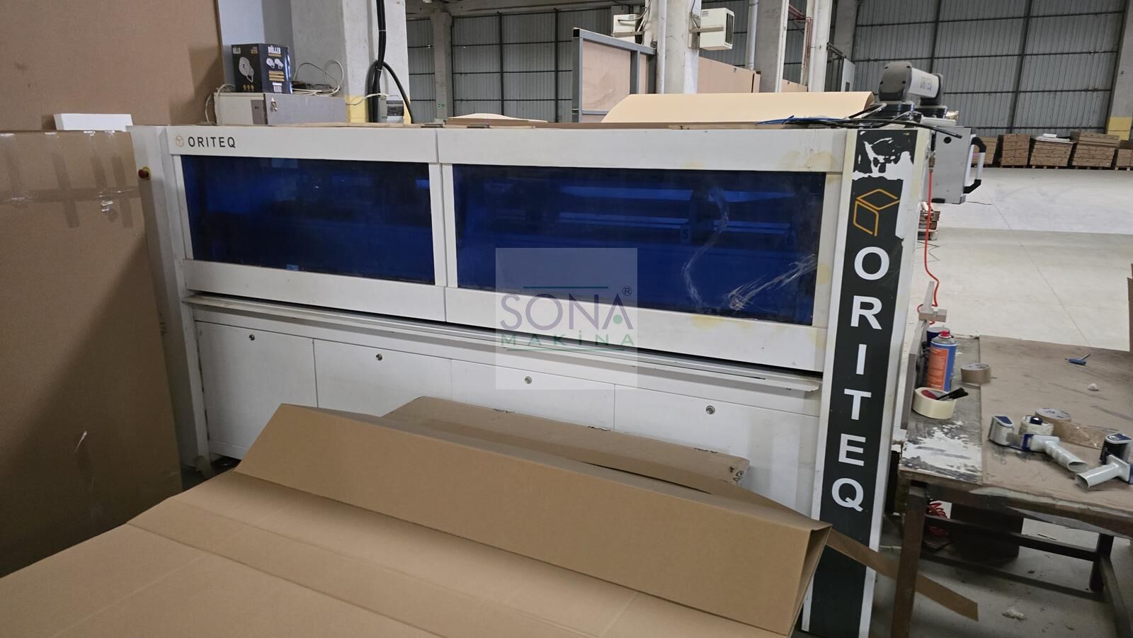 Orimak Oriteq II Cnc Karton Kesme Makinası (2020) İLK EL