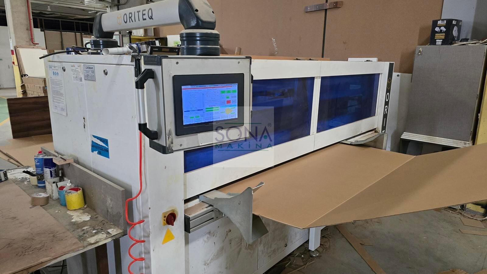 Orimak Oriteq II Cnc Karton Kesme Makinası (2020) İLK EL