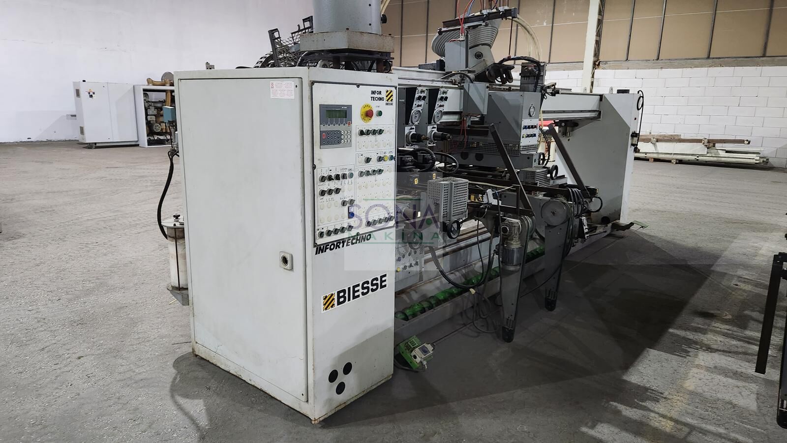 Biesse İnfortechno 5+2+2 Kavale Delik Makinesi (2001)