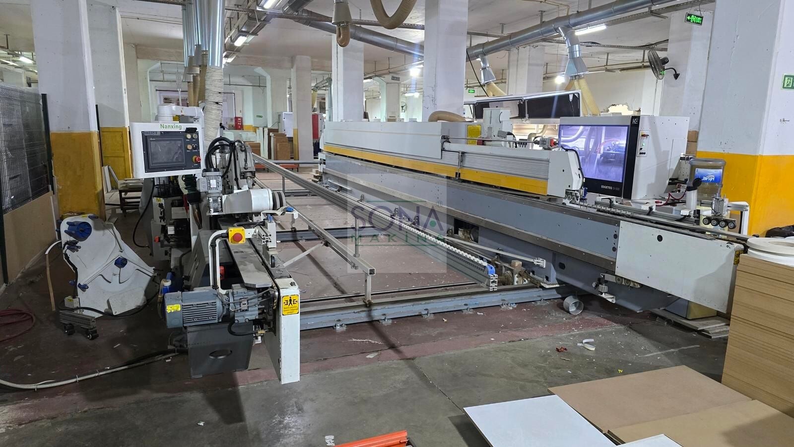Nanxing NB7CS2IIP Çift Kenar Bantlama (Arka Makina) (2022)