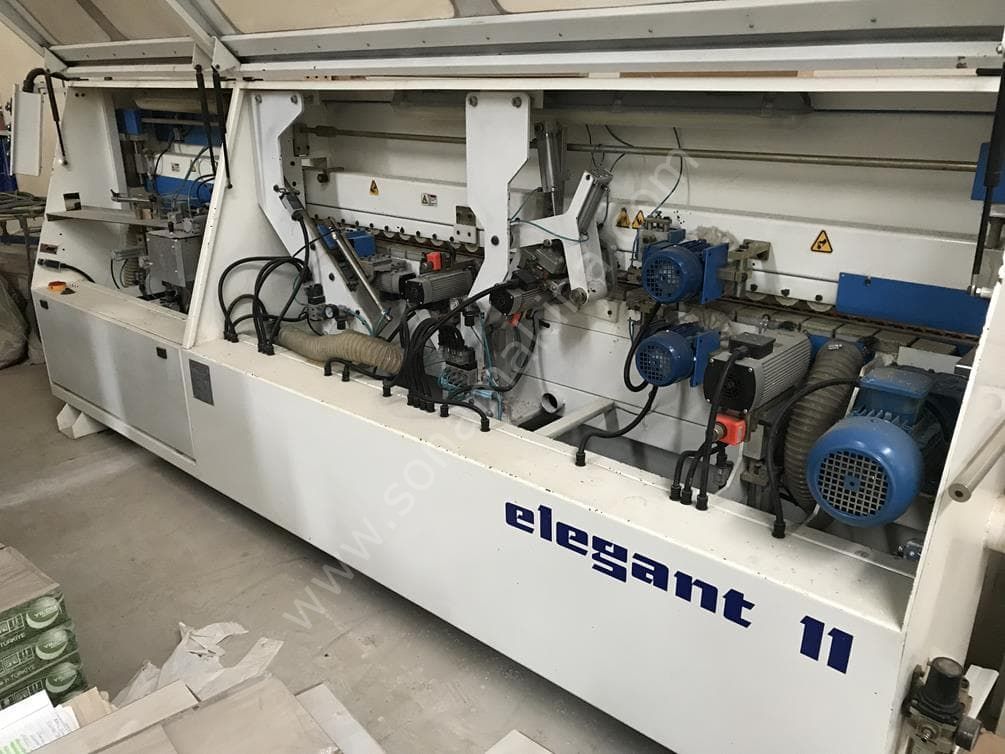 ANADOLU MAKİNE Elegant 11 Kenar Bantlama Makinesi (2013) Ön Freze+Kanal (İLK EL)