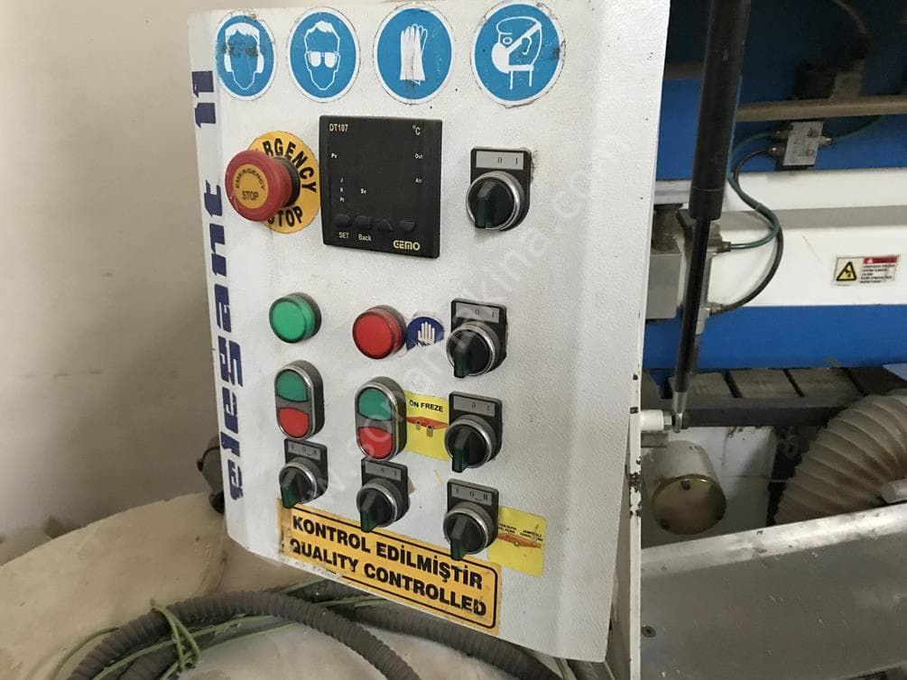 ANADOLU MAKİNE Elegant 11 Kenar Bantlama Makinesi (2013) Ön Freze+Kanal (İLK EL)