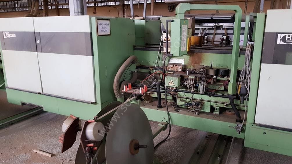 Homag KF 20/21/QA/20  Döndürmeli Dört Kenar Bantlama Makinesi (1995) İLK EL