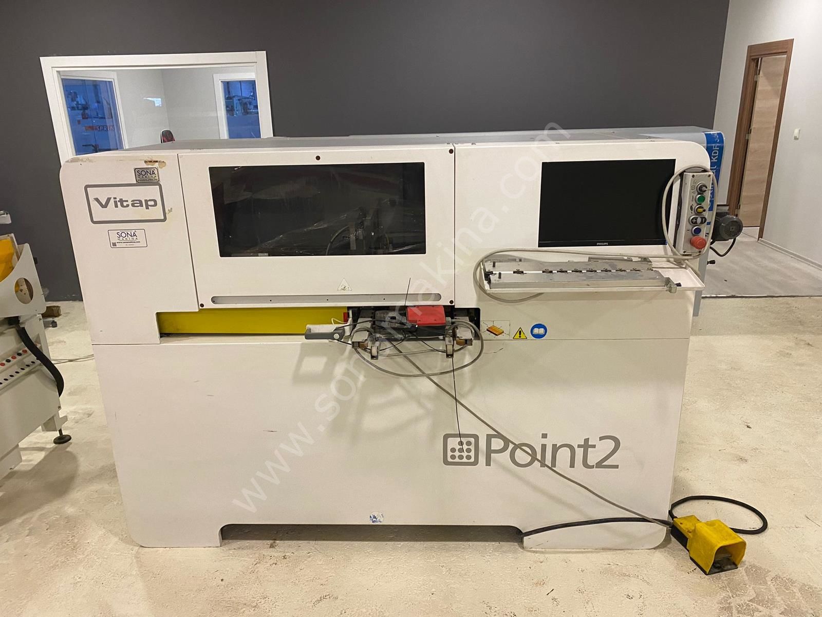 VITAP POINT 2 Çoklu Delik Cnc (2015) Lazer Sensörlü (İLK EL)