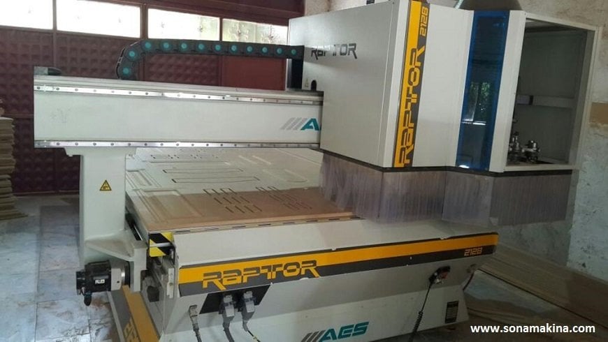 AES RAPTOR 2128 DÜZ TABLA CNC (2016)