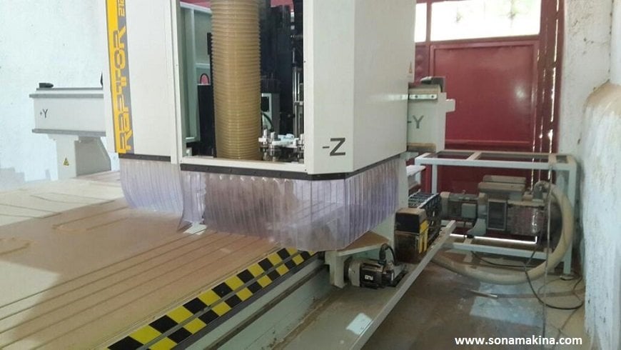 AES RAPTOR 2128 DÜZ TABLA CNC (2016)