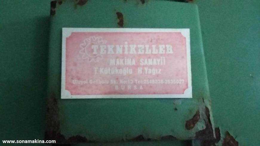 TEKNİKELLER MAKİNA 70 LİK ŞERİT