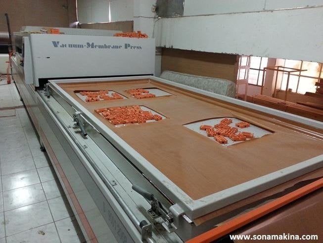 MAKSER MULTX WP 4 Otm Vakum Pres Makinesi (2011) 3 Tablalı + Otomatik (İLK EL)