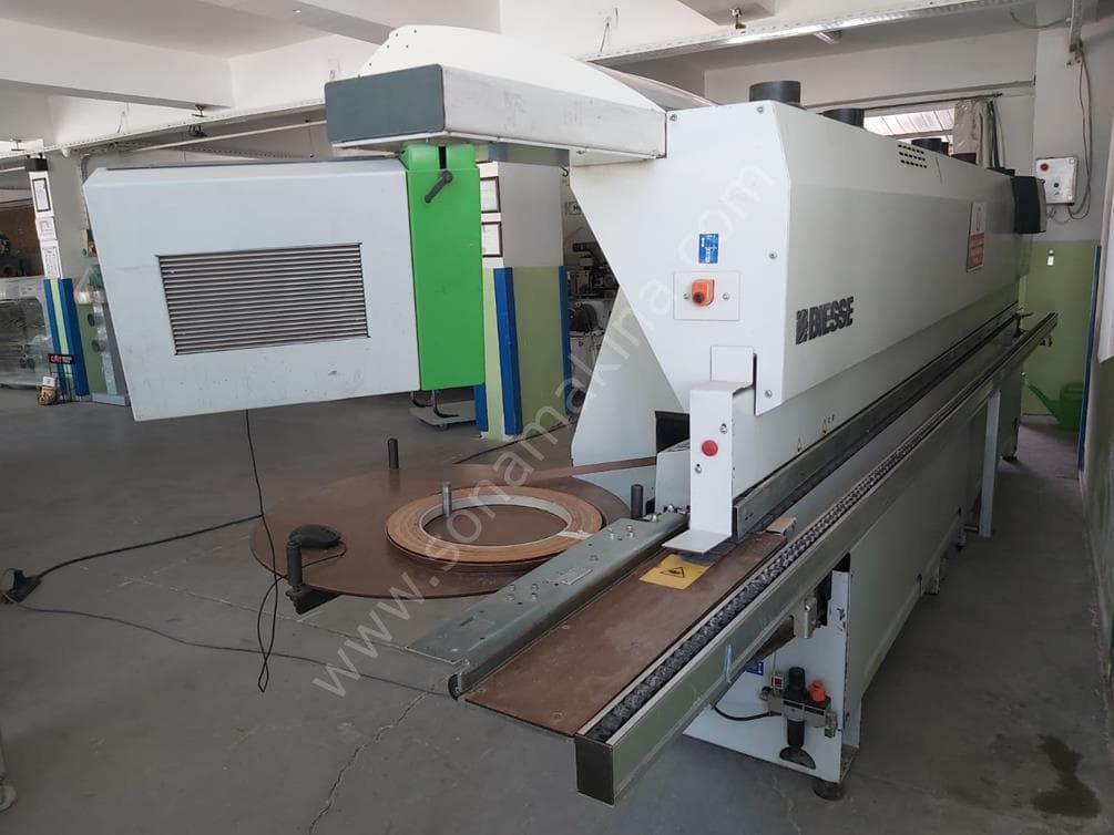 BIESSE Akron 1440 Kenar Bantlama Makinesi (2014) İLK EL (Ön Frezeli+Servo)