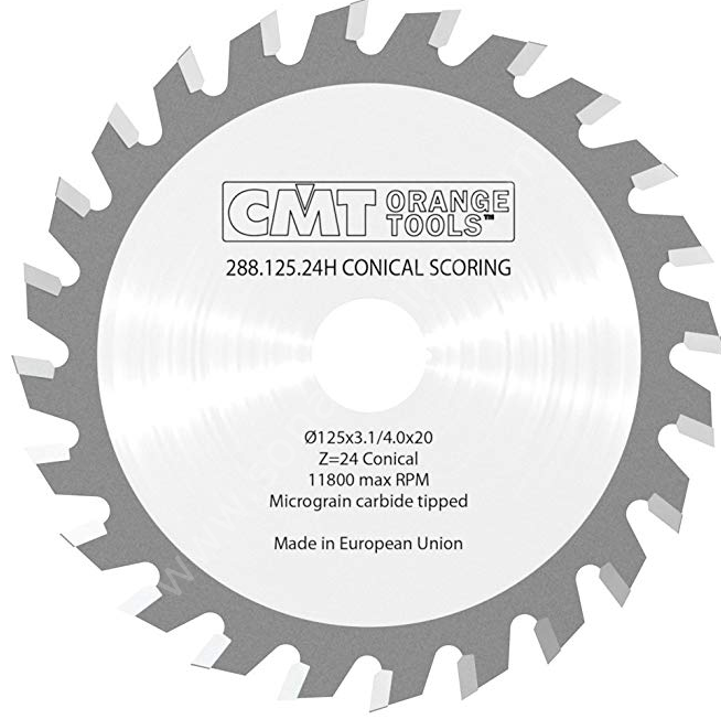 Cmt 288.125.24 H Yatar Daire Çizici Testeresi 125X3,1-4.0X 20 Z=24