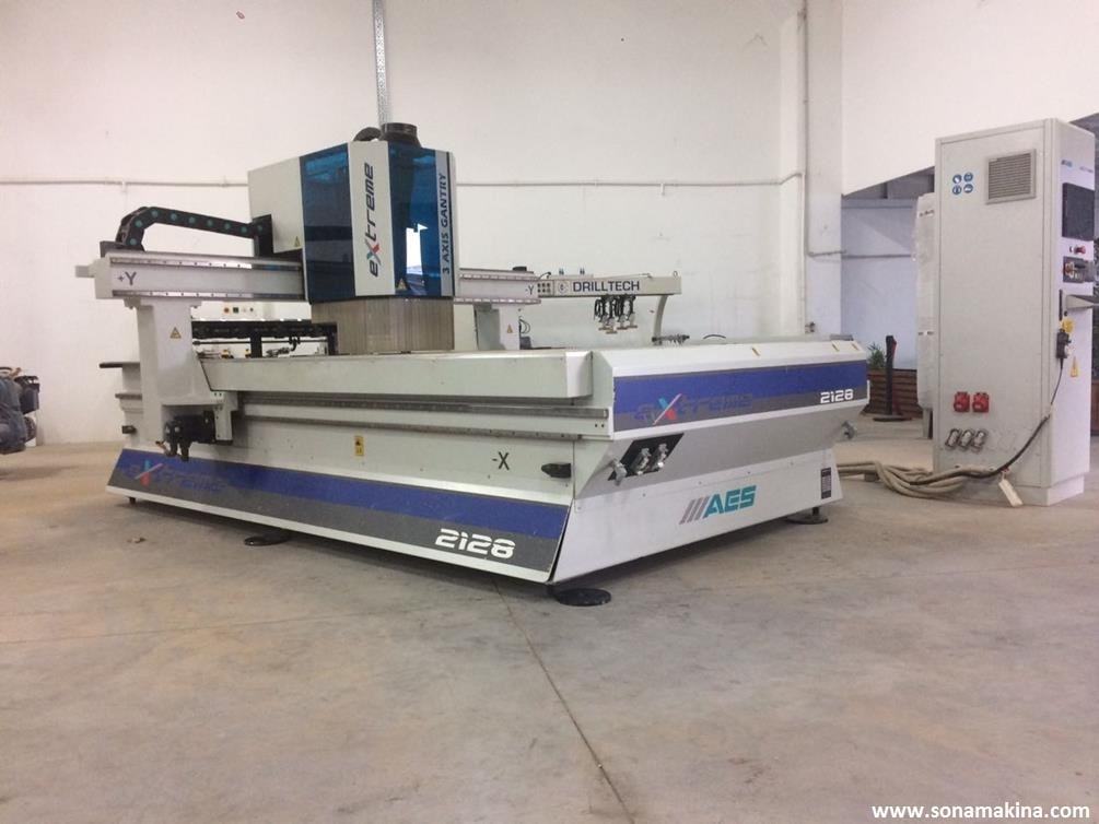 AES EXTREME 2128 DÜZ TABLA CNC (2015)