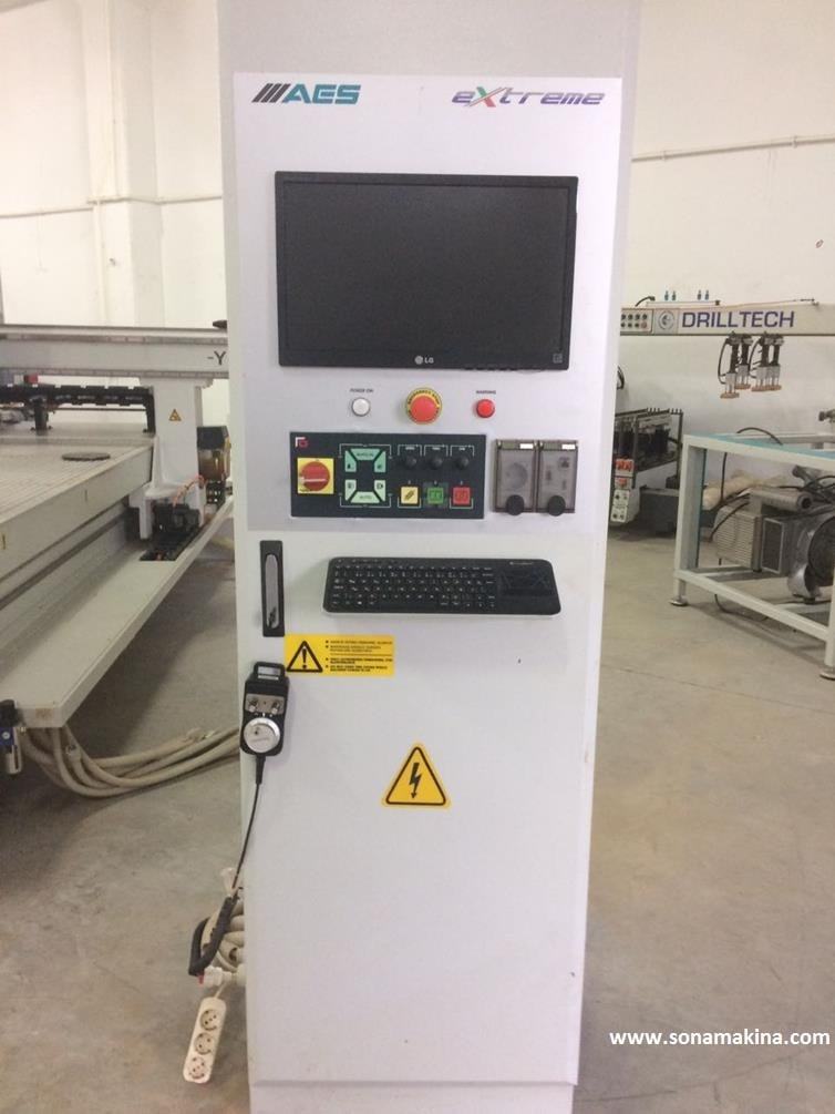 AES EXTREME 2128 DÜZ TABLA CNC (2015)