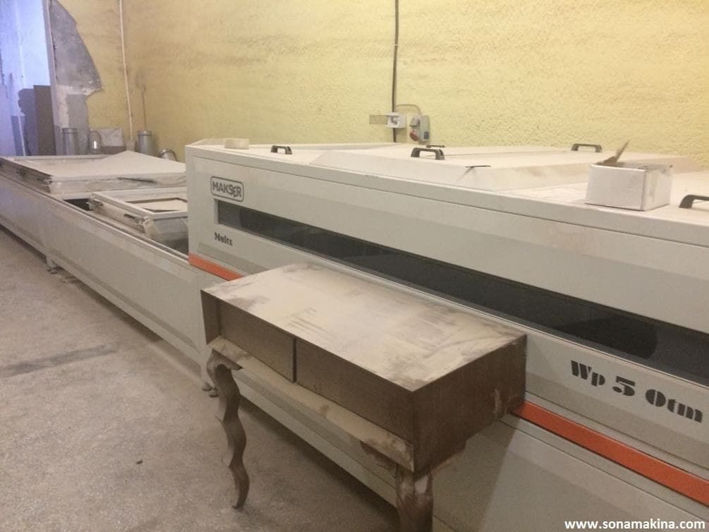 MAKSER MULTX WP 5 Otm Vakum Pres Makinesi (2016) 3 Tablalı + Otomatik (SIFIR)