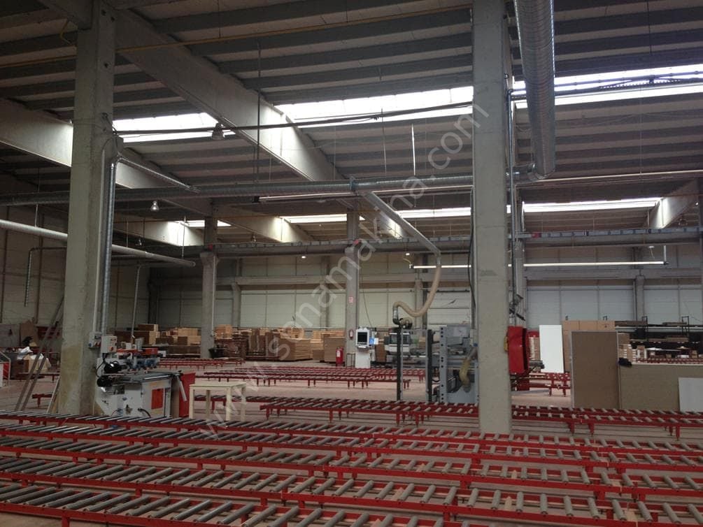 Rulolu Konveyör Sistemleri (2015) İLK EL (1200 Metre)
