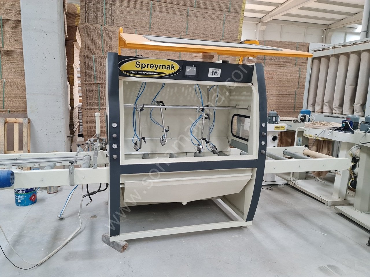 Spreymak Kasa Pervaz Profil Boya Makinesi (2013) İLK EL