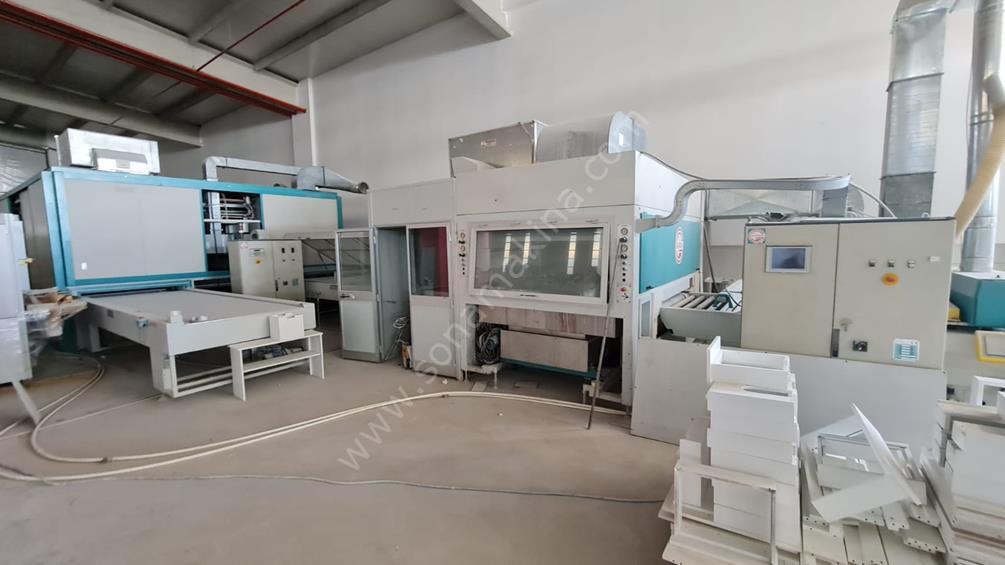 Giardina Boya Hattı + Katlı Boya Kurutma Fırını