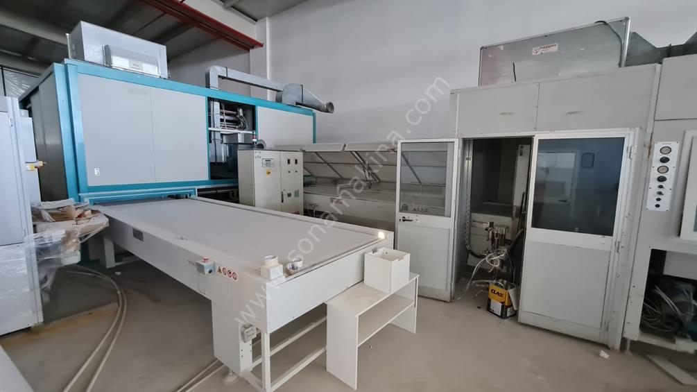 Giardina Boya Hattı + Katlı Boya Kurutma Fırını