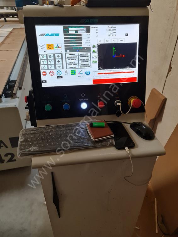 Aes Nova 2142 Flat Düz Tabla Cnc (2017) İLK EL