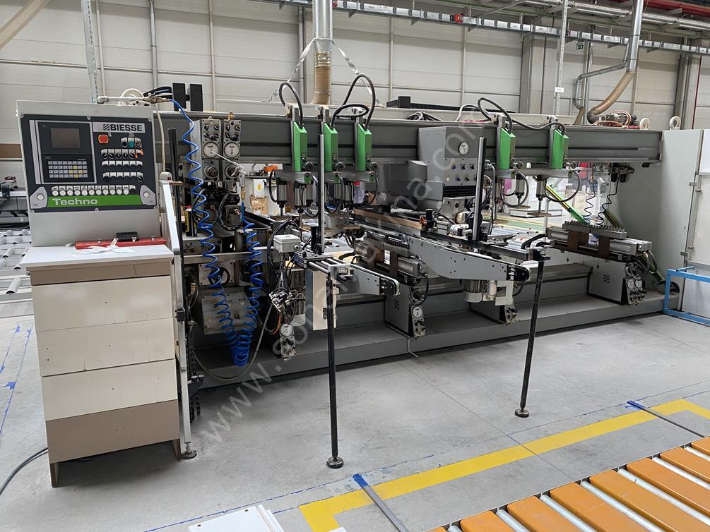 Biesse Techno KFD 5+2+2 Çoklu Delik Makinesi (2011) İLK EL