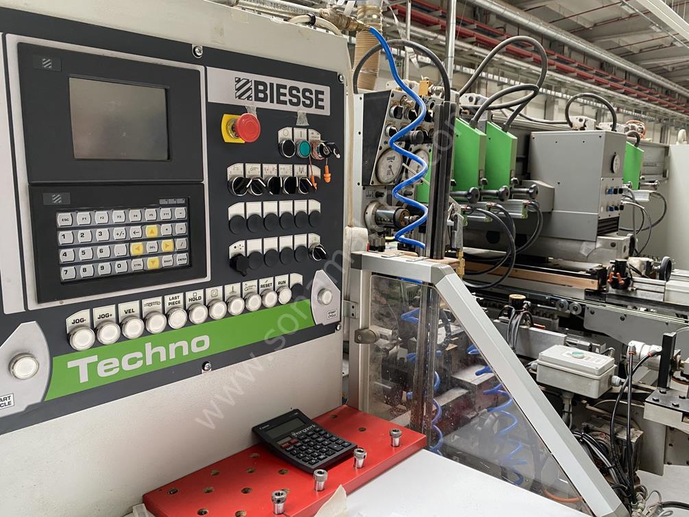 Biesse Techno KFD 5+2+2 Çoklu Delik Makinesi (2011) İLK EL