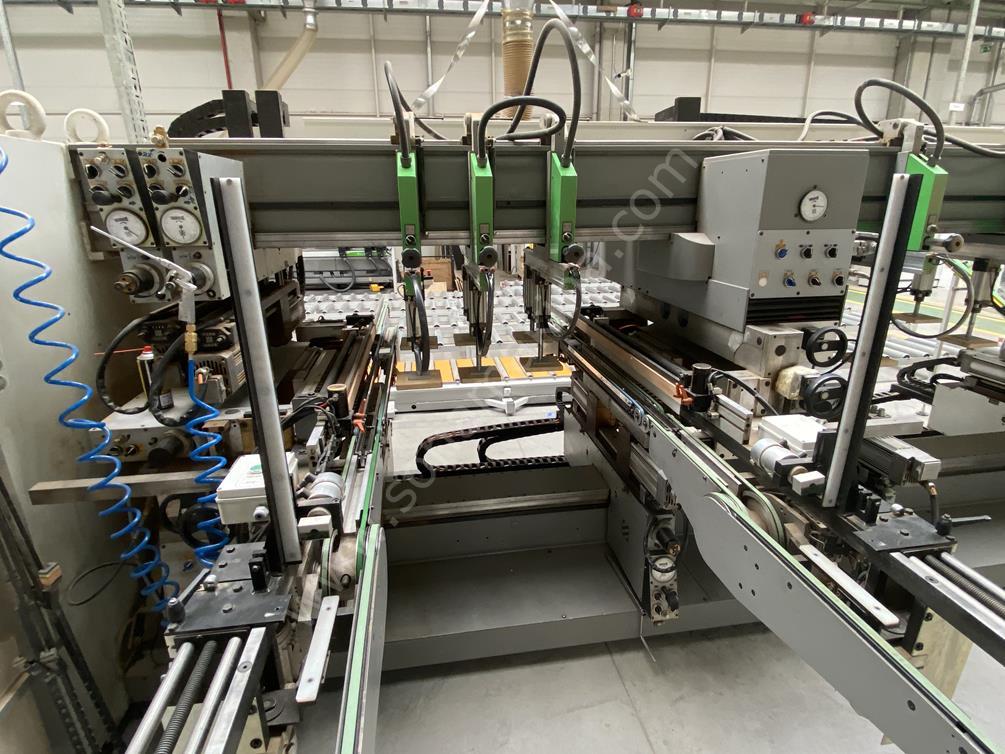 Biesse Techno KFD 5+2+2 Çoklu Delik Makinesi (2011) İLK EL