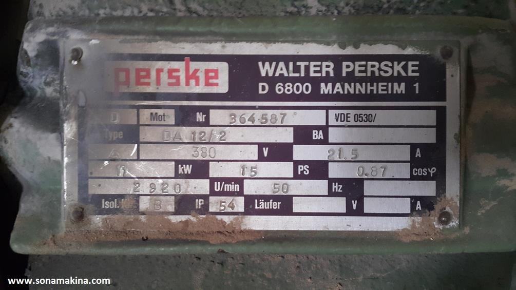 HOMAG KENAR BANTLAMA YÜKSEK FREKANS MOTORU