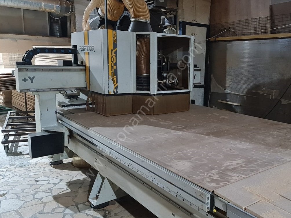AES Raptor 2128 Flat Düz Tabla Cnc  (2012) İLK EL