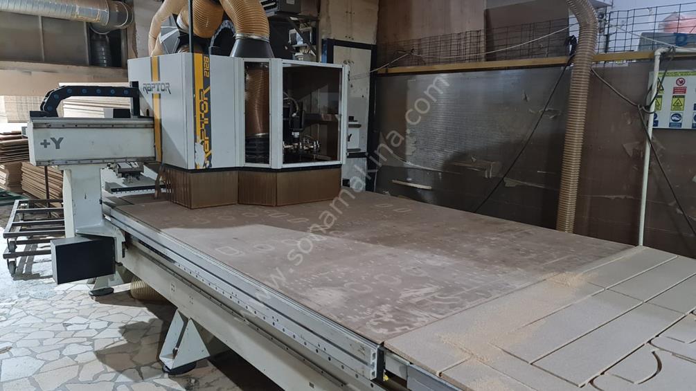 AES Raptor 2128 Flat Düz Tabla Cnc  (2012) İLK EL