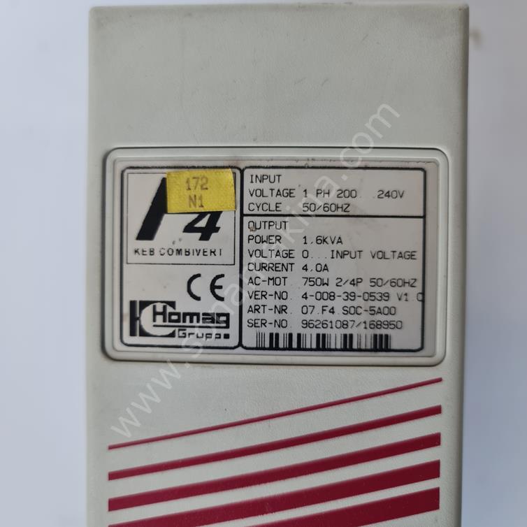 Keb F4 Frekans invertörü 0.75 Kw (Sürücü)