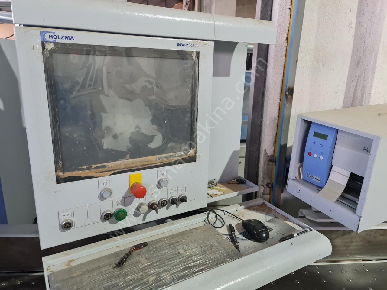 Holzma Optimat HPL 400/43/22 Asansörlü Panel Ebatlama Makinesi (2014) Çok Temiz İlk EL