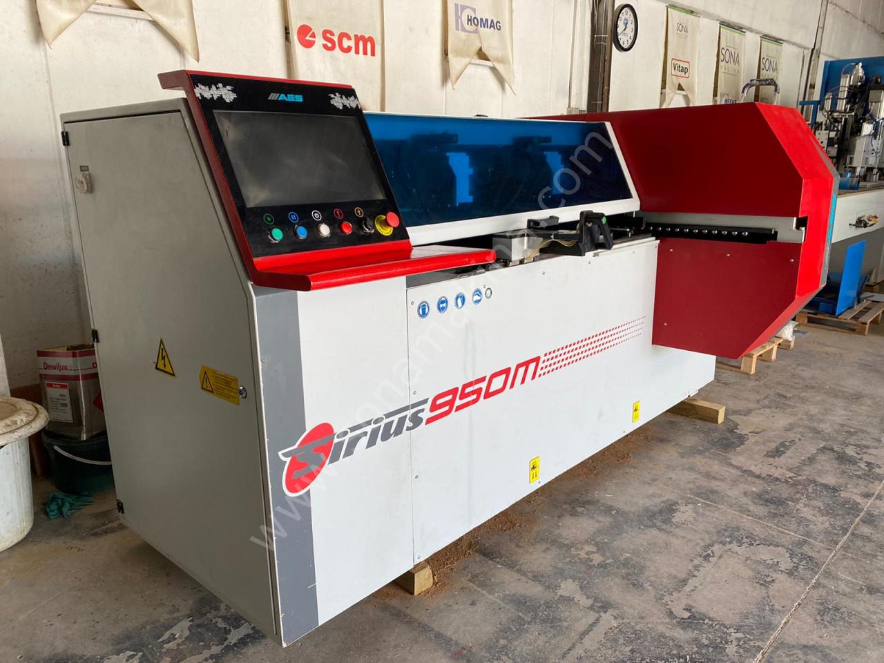 Aes Sirius 950 M Çoklu Delik Cnc (2017) İLK EL