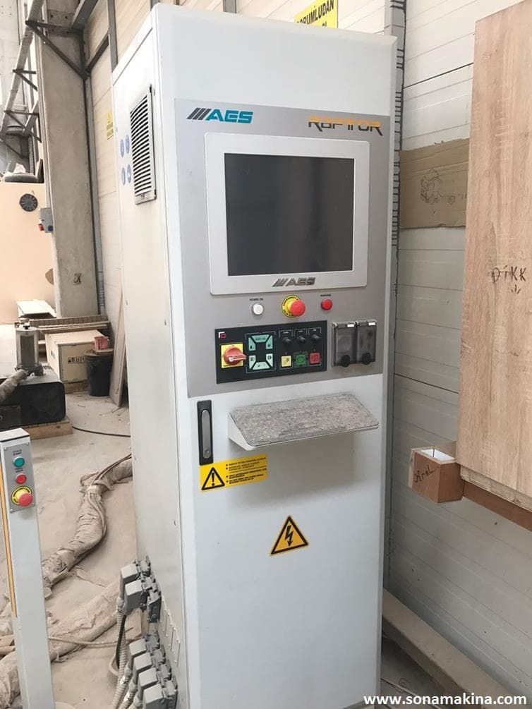 AES RAPTOR 2128 DÜZ TABLA CNC (2015) İLK EL
