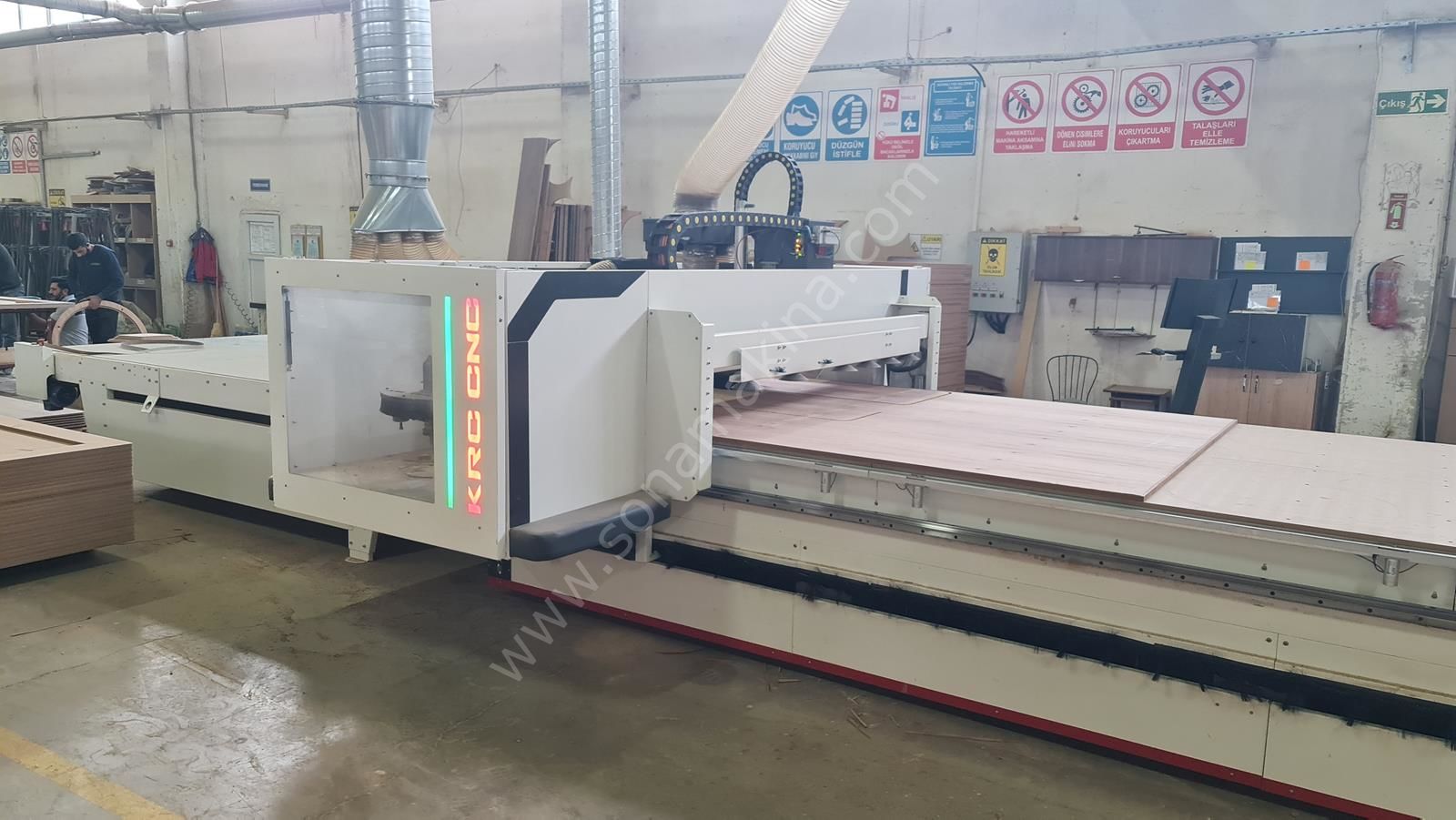 KRC Fantom 2136 Flat Düz Tabla Cnc (2020) (Yükleme+Boşaltma) İLK EL