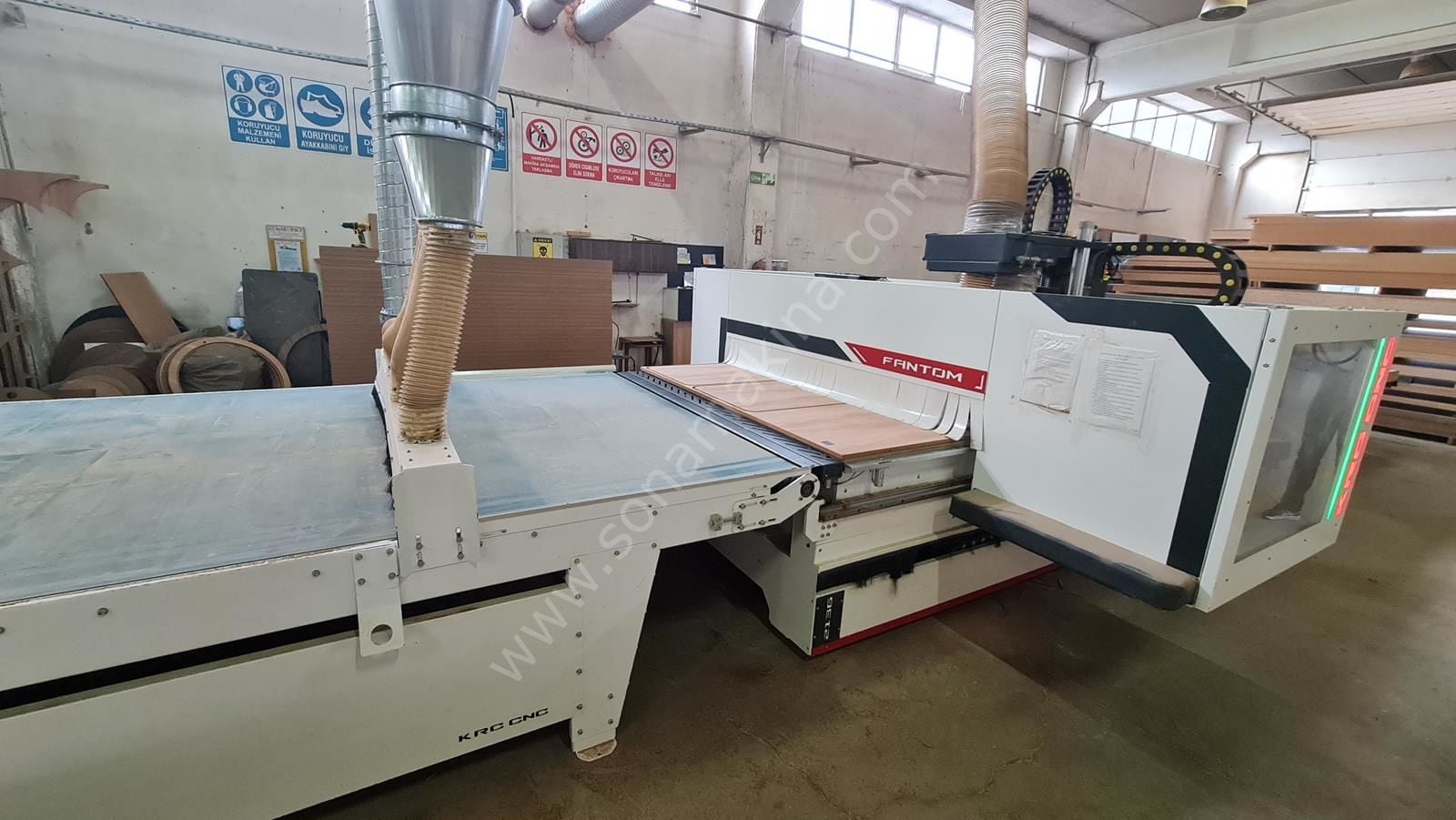 KRC Fantom 2136 Flat Düz Tabla Cnc (2020) (Yükleme+Boşaltma) İLK EL