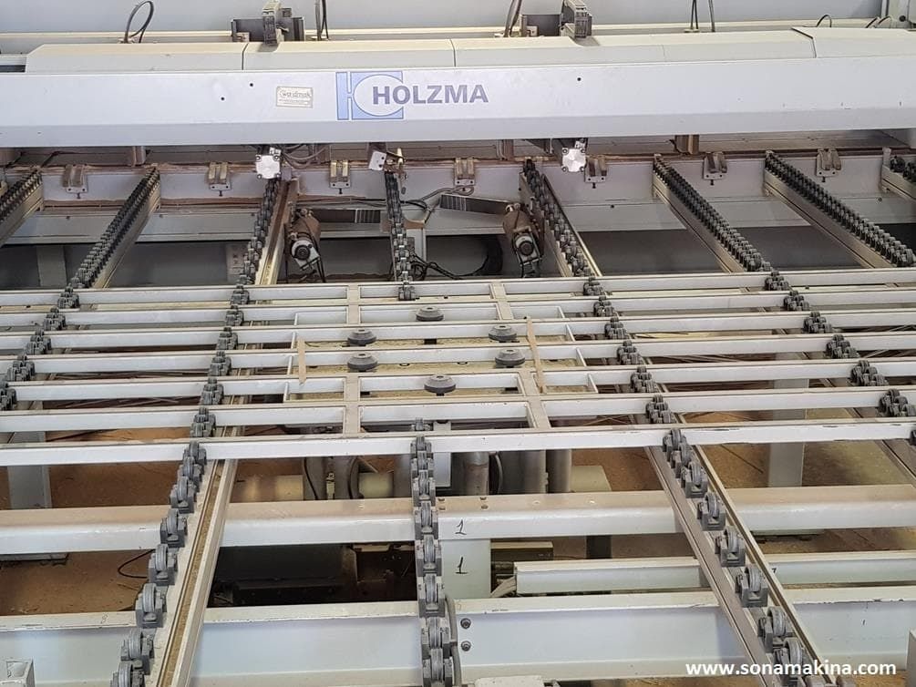 Holzma Optimat HPL 11/43/22 Asansörlü Panel Ebatlama Makinesi  (2005)