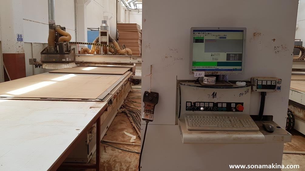 MORBIDELLI UNIVERSAL 20 FLAT CNC (2011) (YÜKLEME+BOŞALTMA) İLK EL
