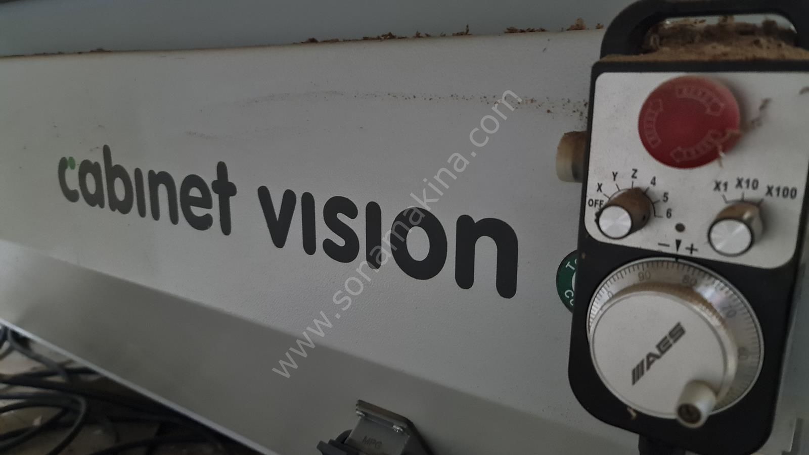 AES Raptor Cabinet Ultra 2136 Flat Düz Tabla Cnc (2021) Delik Gurubu+Boşaltma (İLK EL)