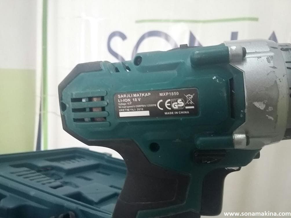 MAX EXTRA MXP1850 ŞARJLI MATKAP 18 V