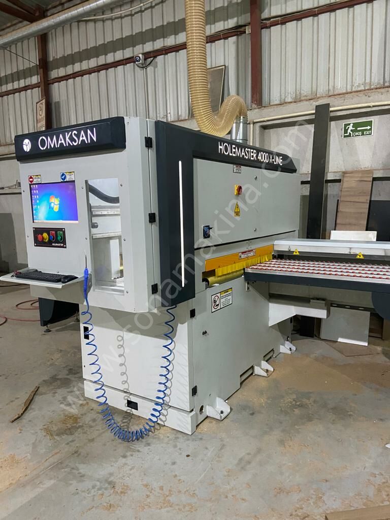 Omaksan Holemaster 4000 Xline Cnc Delik Makinesi (2017) İLK EL