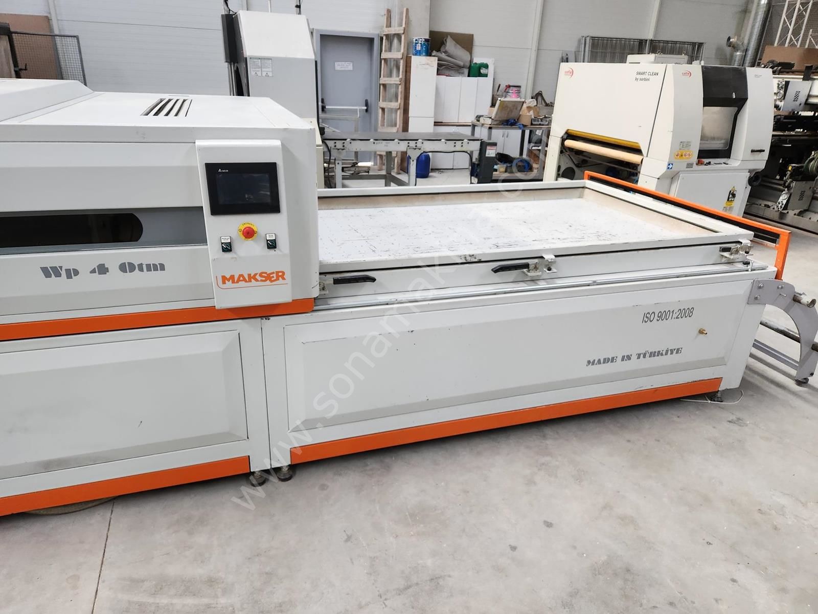 Makser Multx WP 4 Otm Vakum Pres Makinesi (2013) 3 Tablalı + Otomatik (İLK EL-SIFIR GİBİ)