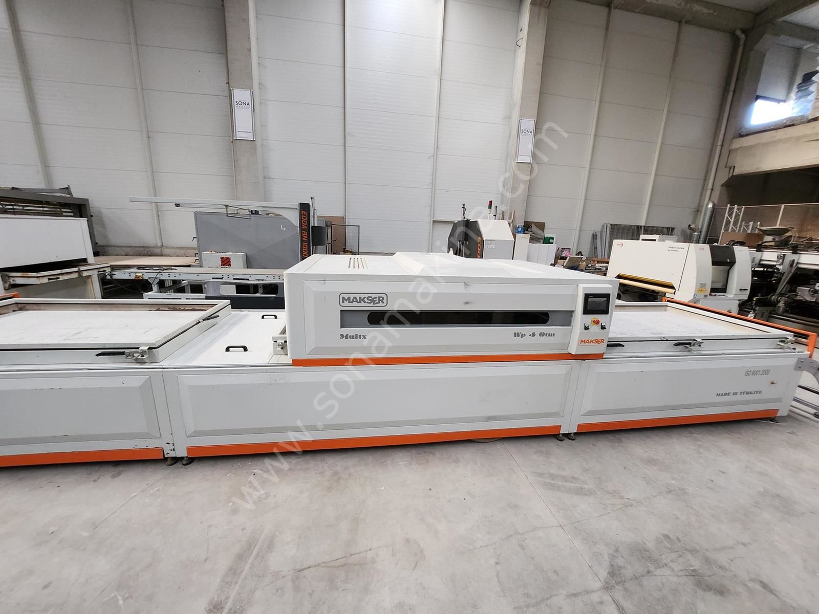 Makser Multx WP 4 Otm Vakum Pres Makinesi (2013) 3 Tablalı + Otomatik (İLK EL-SIFIR GİBİ)