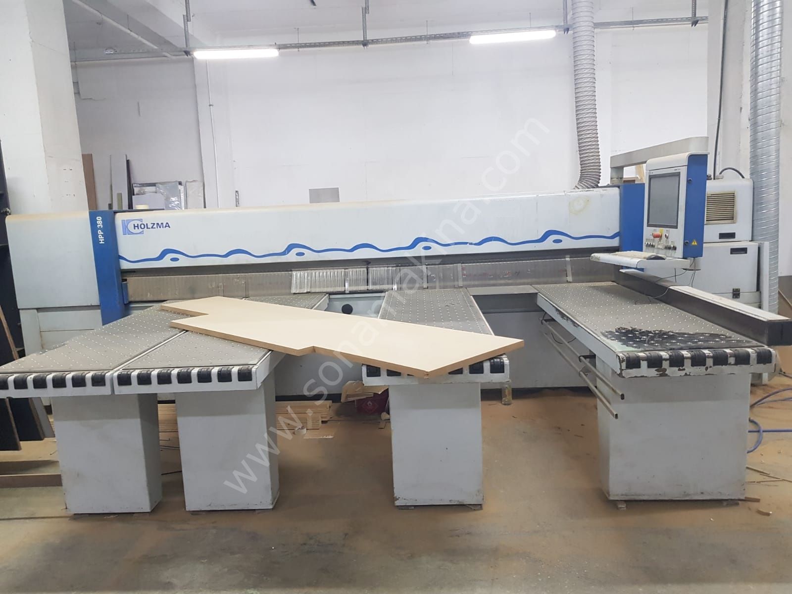 Holzma Optimat HPP 380/38/38 Panel Ebatlama Makinesi (2007)