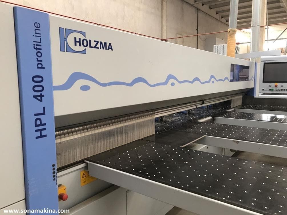 HOLZMA Profiline HPL 400/43/22 Asansörlü Panel Ebatlama Makinesi (2013) İLK EL