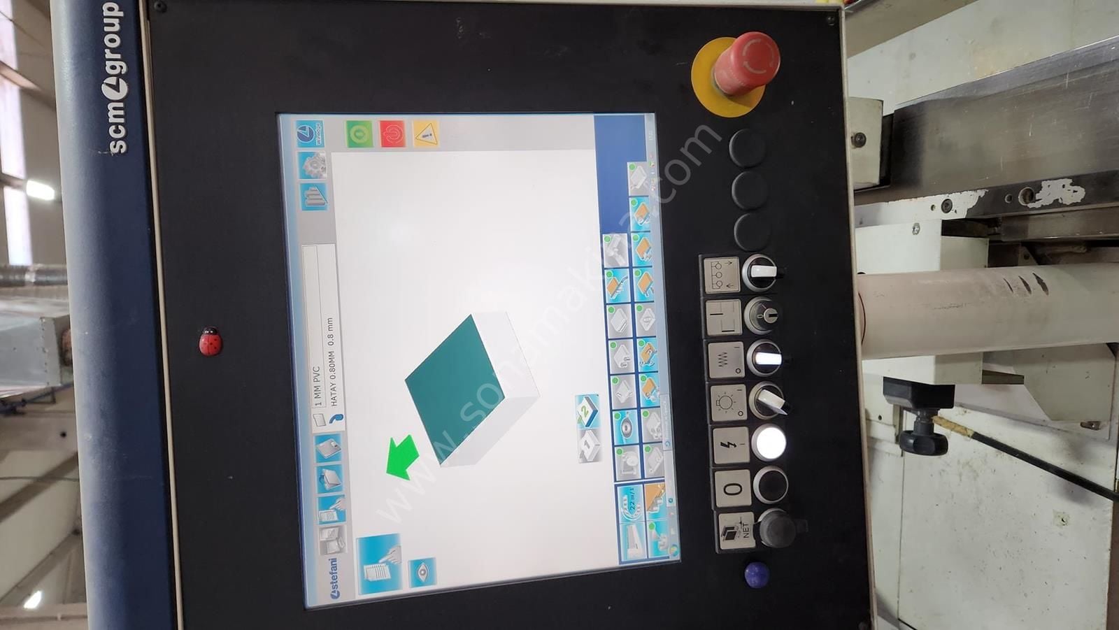 Stefani Solution HD Kenar Bantlama Makinesi (2013) Ön Freze, Kanal Açma