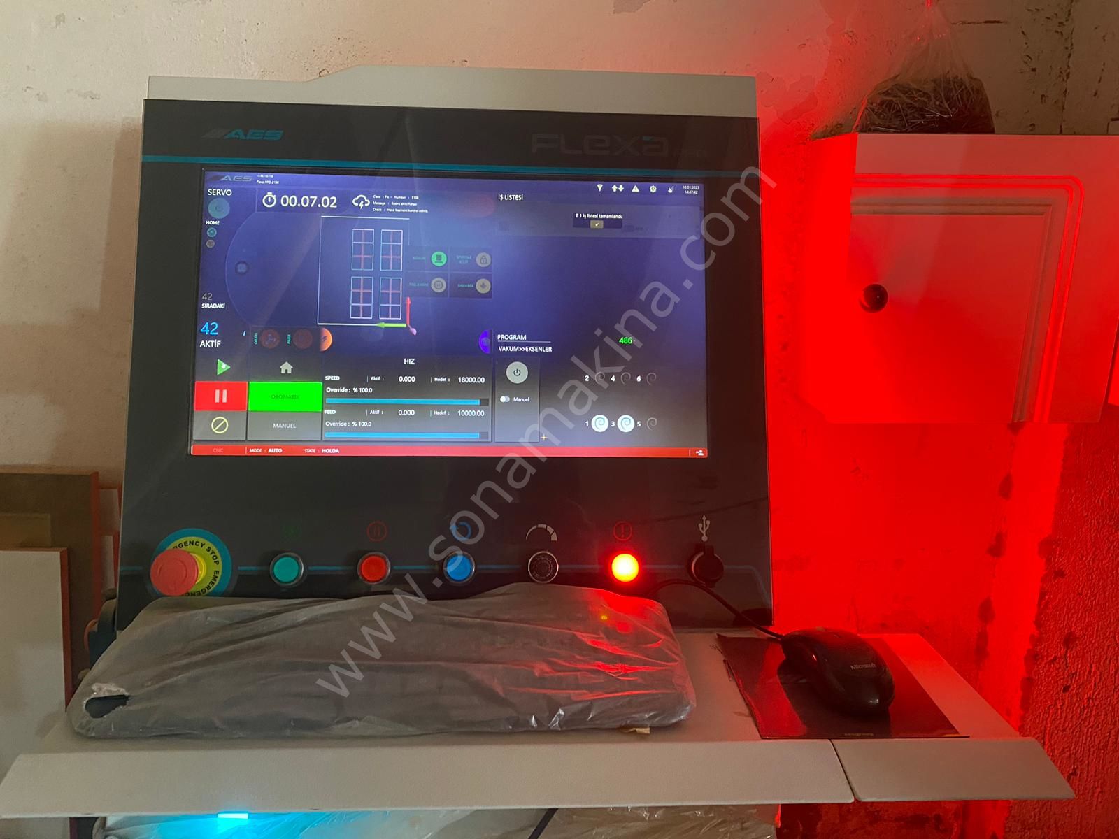 Aes Flexa Pro 2136 Flat Düz Tabla Cnc (2021) İLK EL